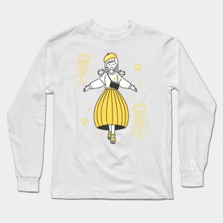 Jellyfish Girl Long Sleeve T-Shirt